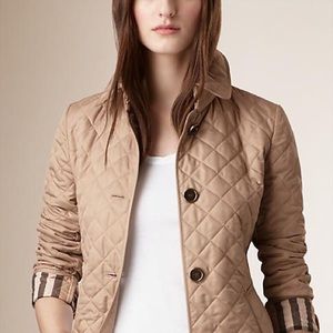 Burberry quilted jacket